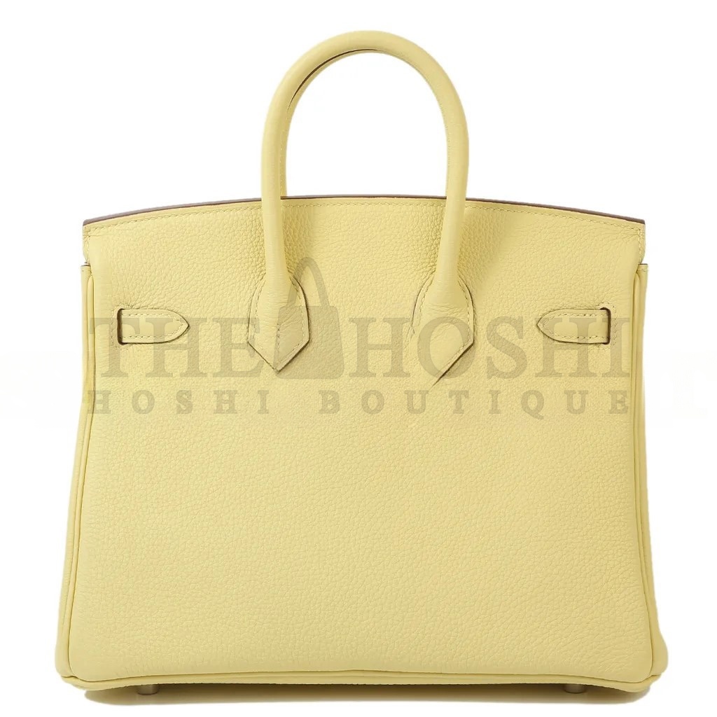 H**me5 BIRKIN 25 TOGO LEATHER CHICK GOLD BUCKLE H028369CK11 (25*18*13cm) Master Quality